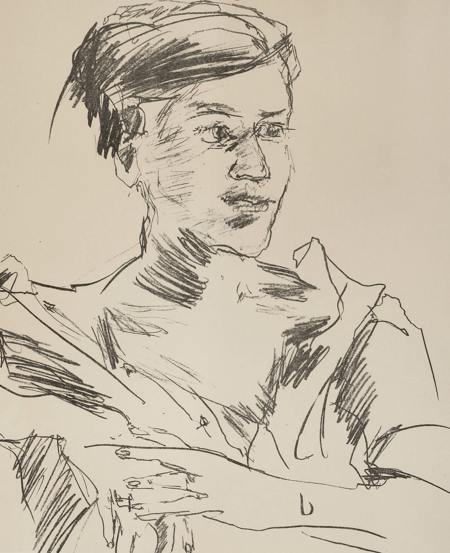 Prof. Oskar Kokoschka, "Ruth 5"