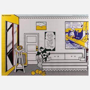 Roy Lichtenstein, "Artist´s Studio-Look Mickey"