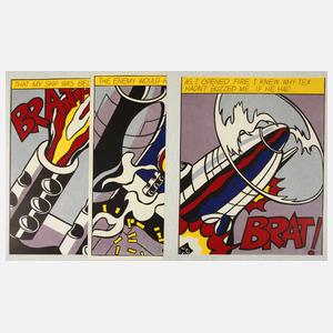 Roy Lichtenstein, "As I Opened Fire"
