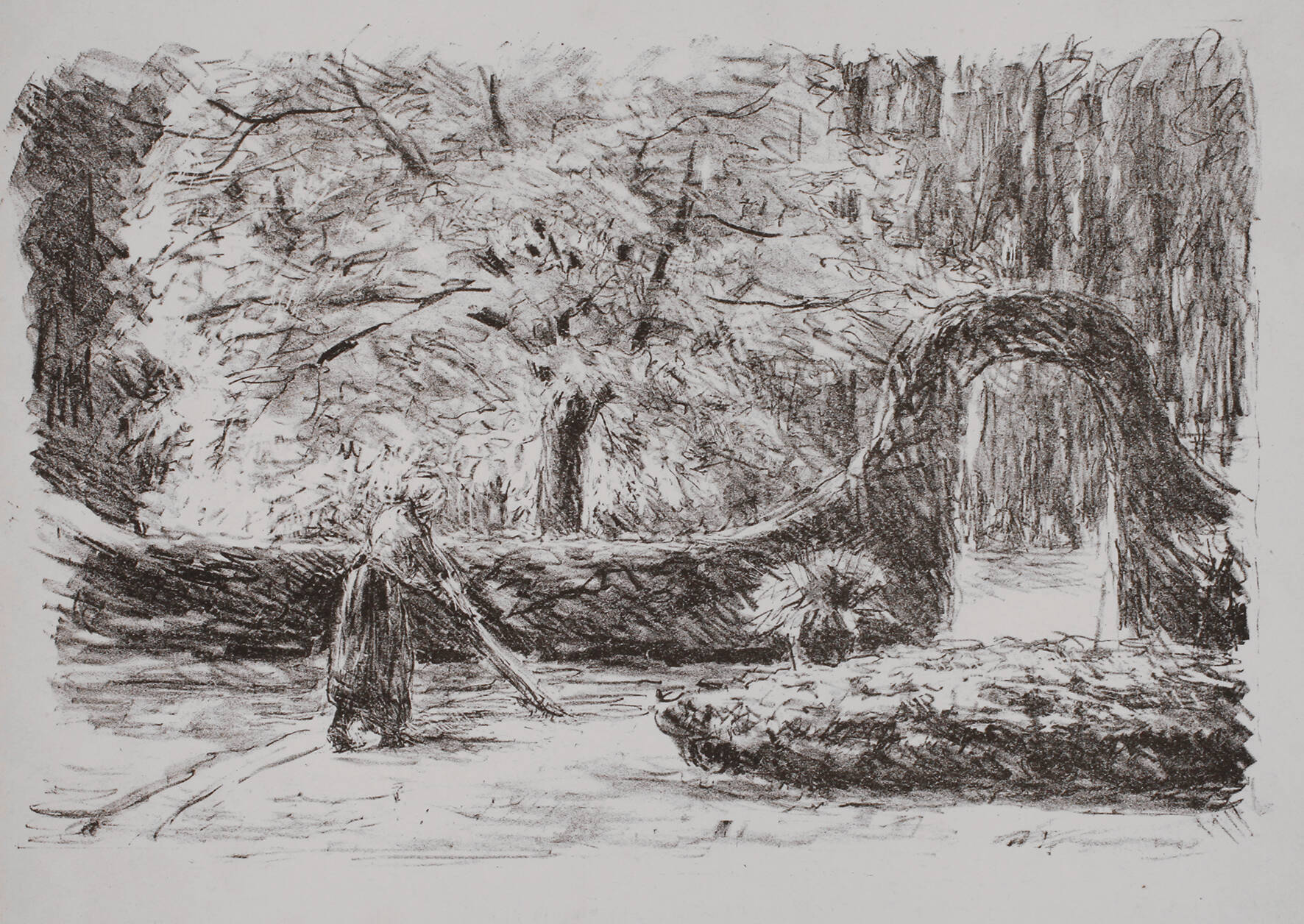 Prof. Max Liebermann, "Parklandschaft"