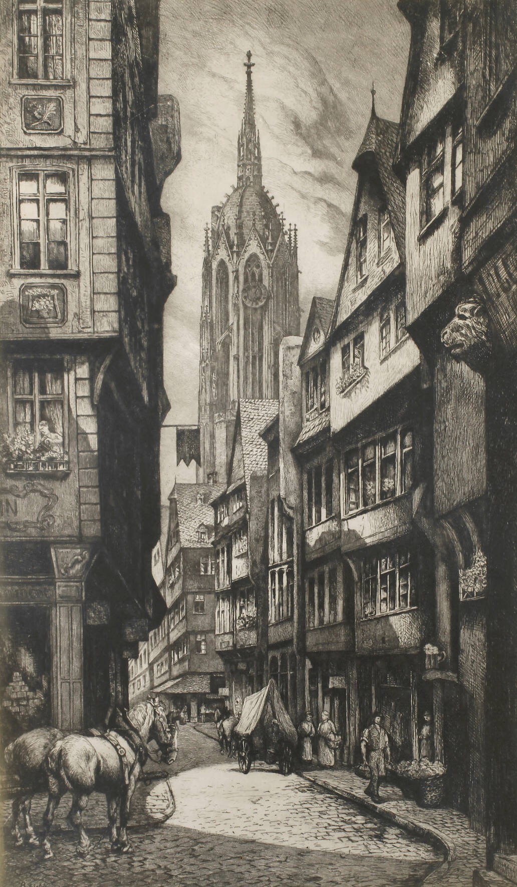 Bernhard Liebig, Partie in Frankfurt am Main