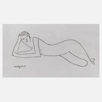 Amedeo Modigliani, Liegender Frauenakt111