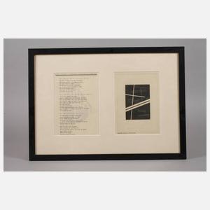 László Moholy-Nagy und A. Berger, zwei Grafiker