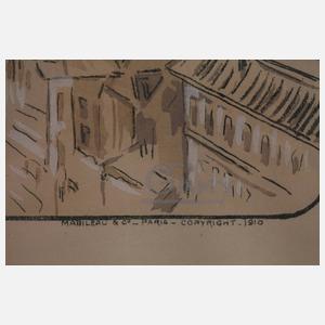 Marguerite Montaut, Überflug von Berlin