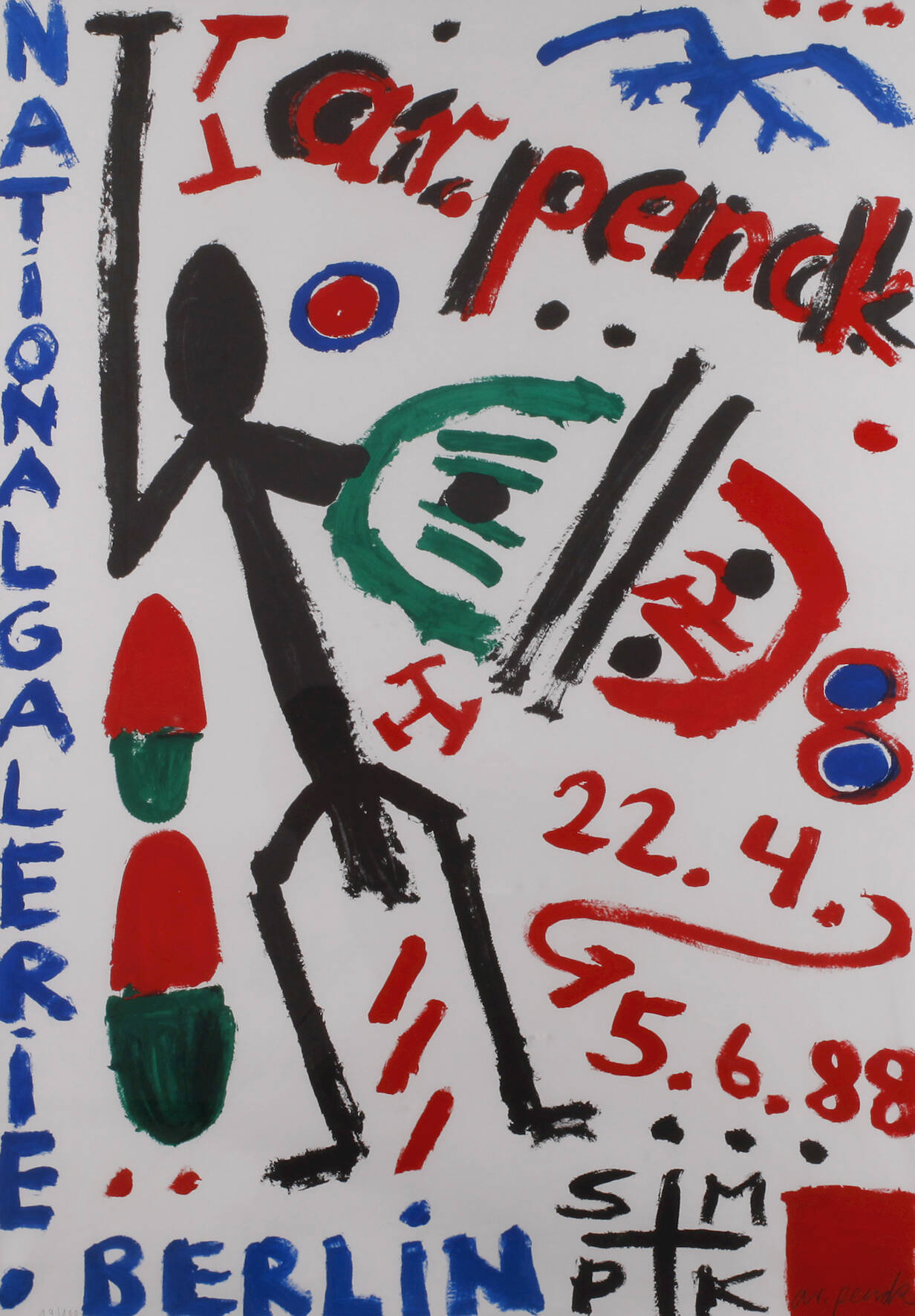 A. R. Penck, Künstlerplakat
