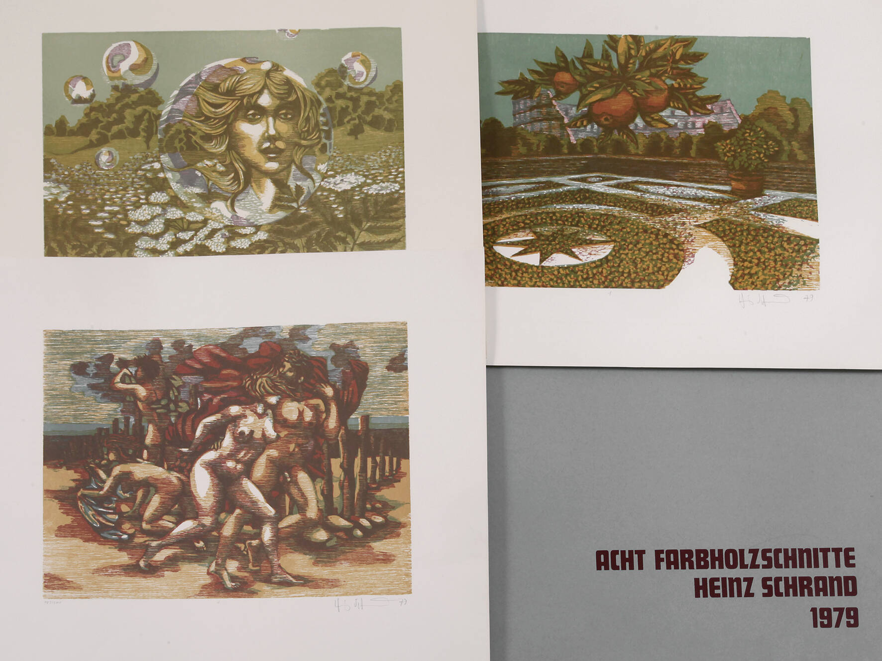 Heinz Schrand, Holzschnittmappe