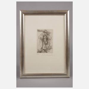 Prof. Emil Schumacher, Ohne Titel