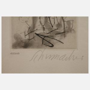 Prof. Emil Schumacher, Ohne Titel