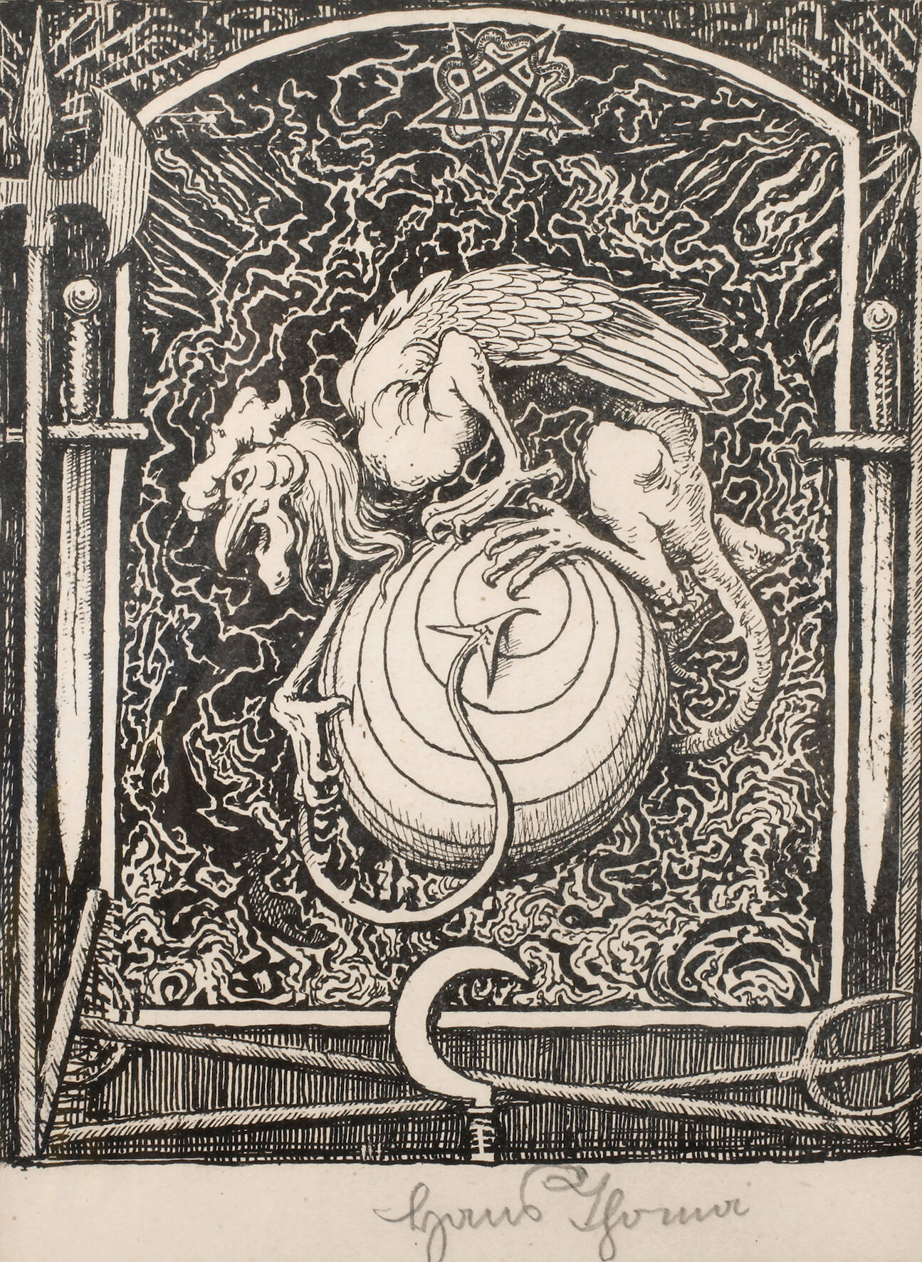 Prof. Hans Thoma, Weltungeheuer