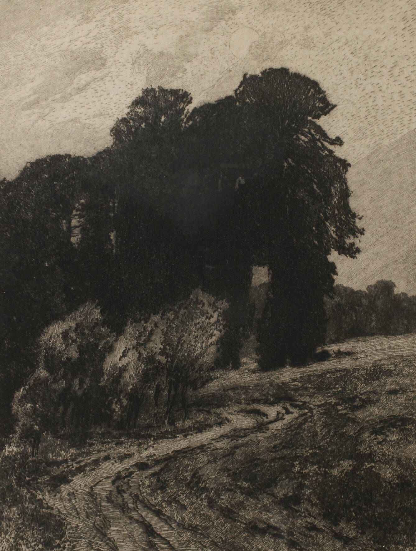 Prof. Otto Ubbelohde, "Abend"