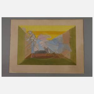 Jacques Villon, "L'écuyère"