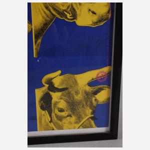 Andy Warhol, nach, "Cow"