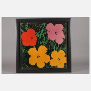 nach Andy Warhol, "Flowers"