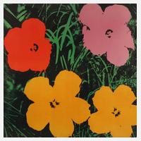 nach Andy Warhol, "Flowers"111