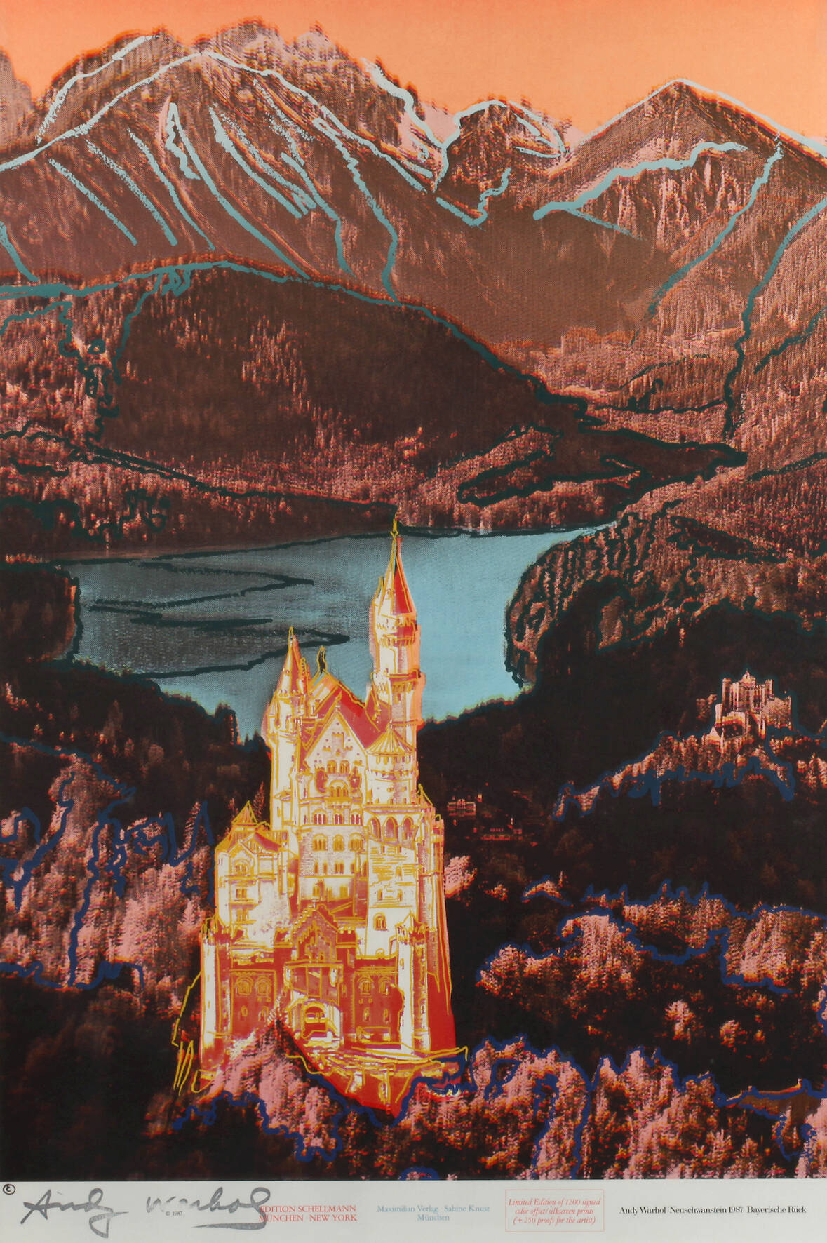 Andy Warhol, "Neuschwanstein"
