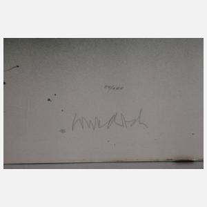 Prof. Paul Wunderlich, "Frühstück im Grünen II"