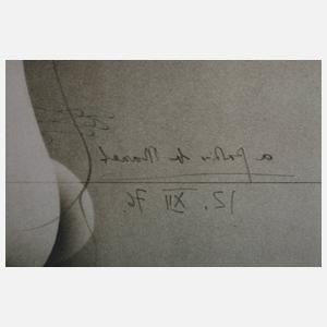 Prof. Paul Wunderlich, "Frühstück im Grünen II"