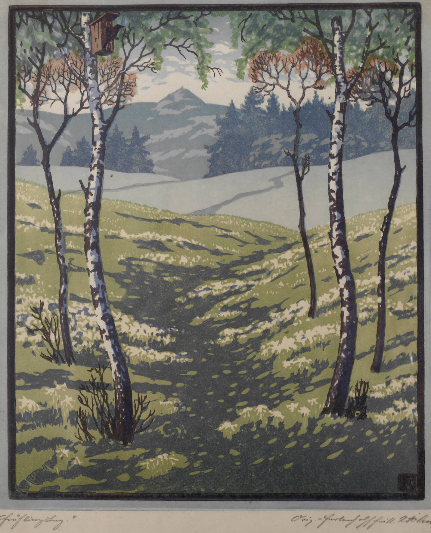 Karl Johne, "Frühlingstag"