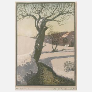 Karl Johne, "Wintersonne"