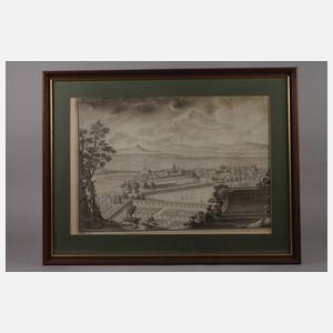 Philip Gunderstorffer, Ansicht der Wiener Vorstadt