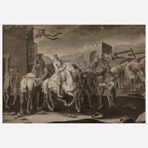 Joseph Kastner, attr., Vor dem Aufbruch