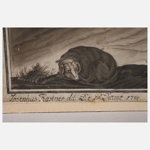 Joseph Kastner, Beim Hufschmied