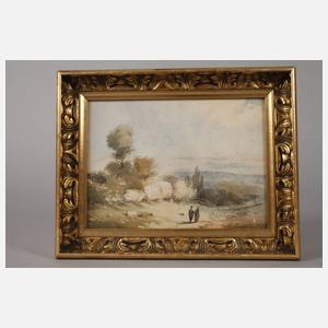 Andreas Achenbach, attr., Landschaftsstudie