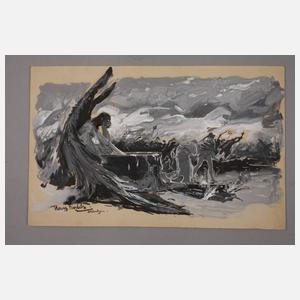 Hans von Bartels, Am Brunnen