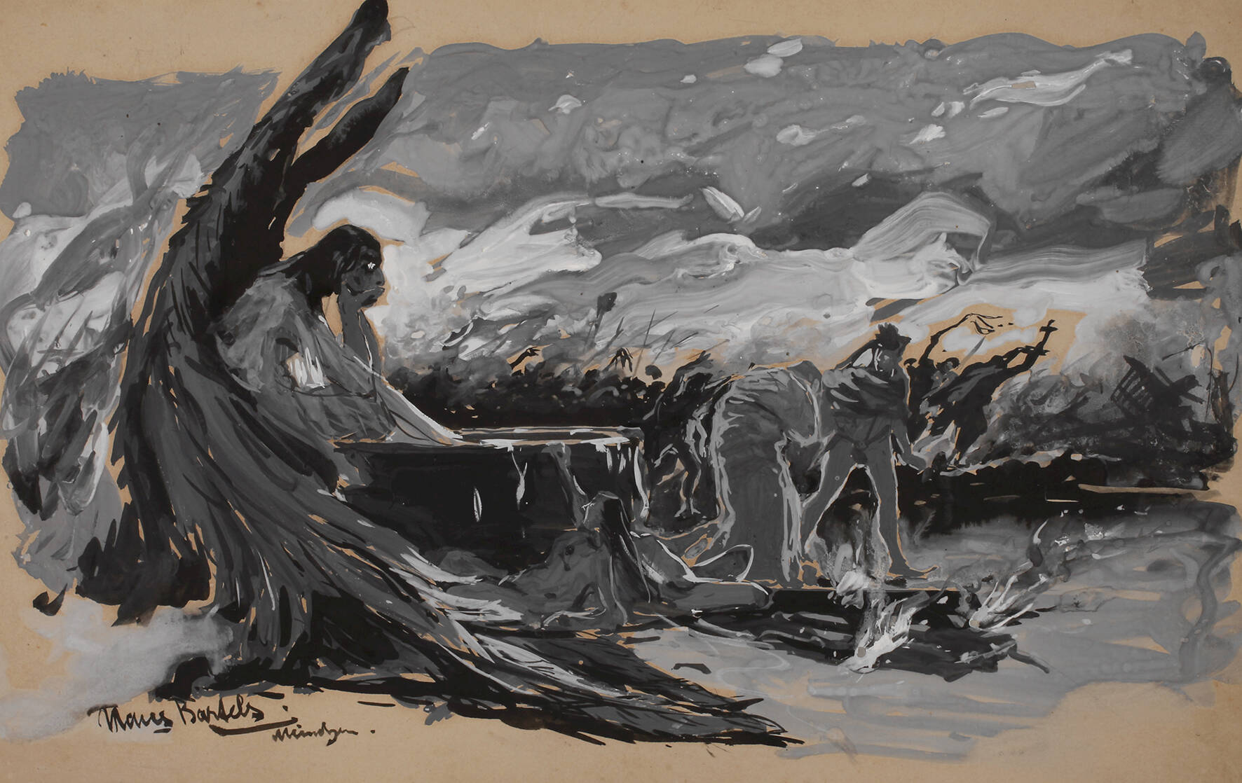 Hans von Bartels, Am Brunnen