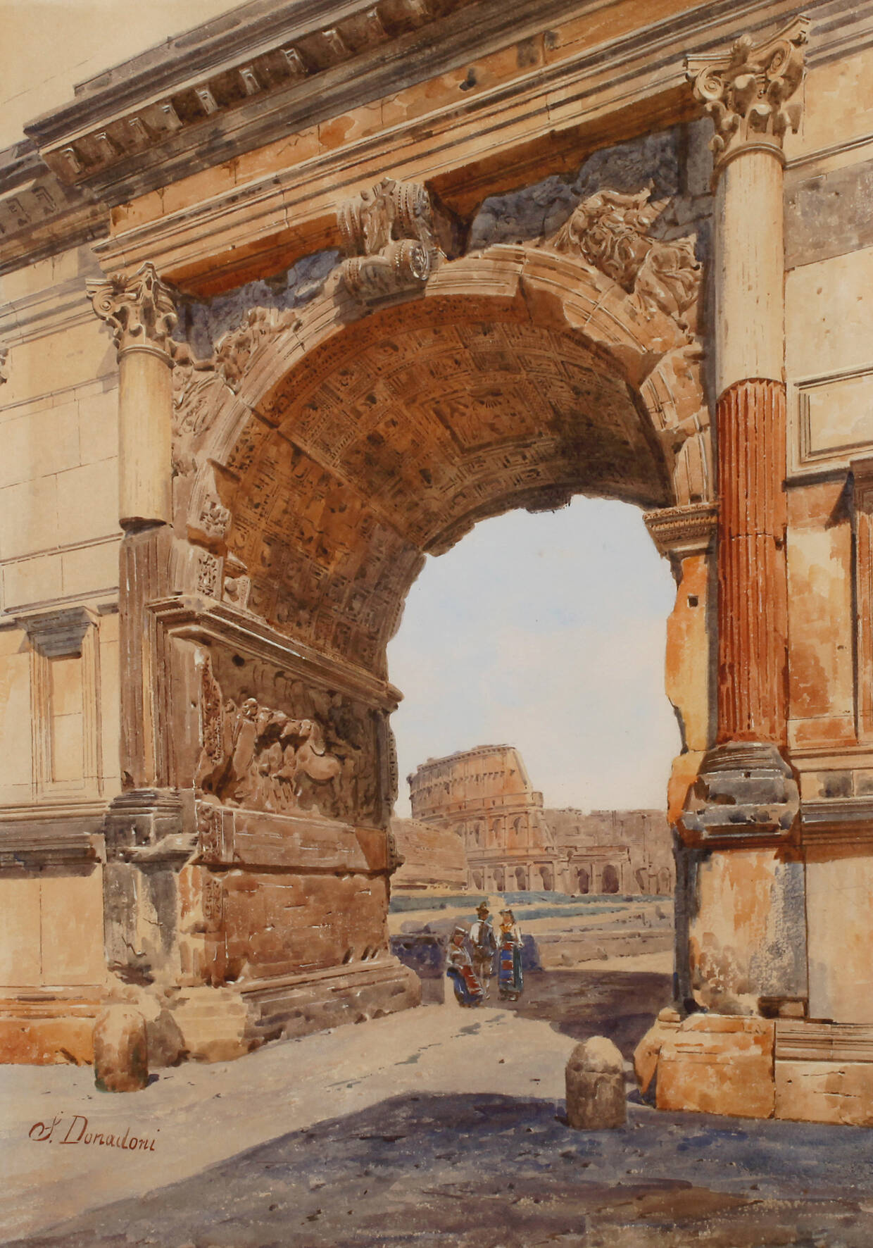 Stefano Donadoni, Forum Romanum