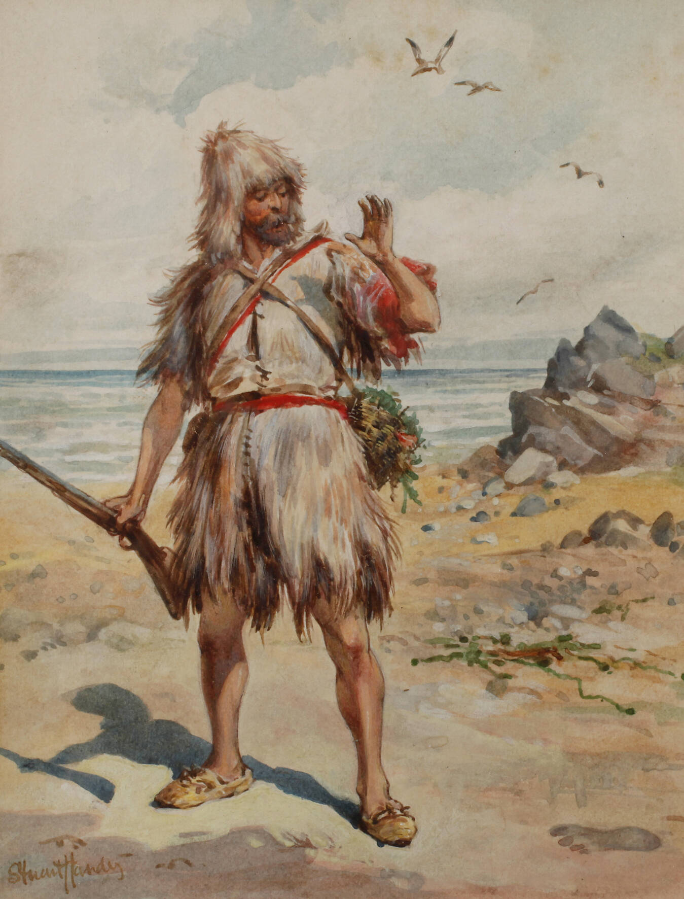 Evelyn Stuart Hardy, Ein nordischer Krieger