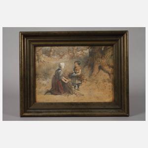 Jan Gerard Smits, Beim Reisig sammeln