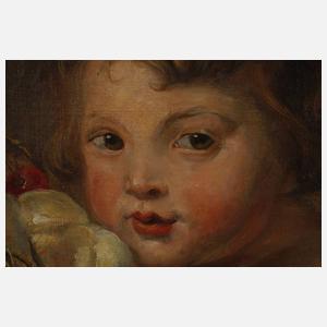 Luise Winter-Pedersen, "Die Früchtegirlande" nach Rubens