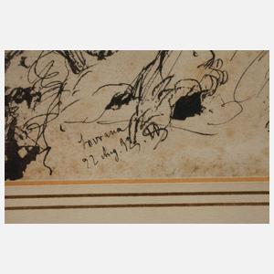 Stanislaw Witkiewicz, attr., Verborgenes Gartentor