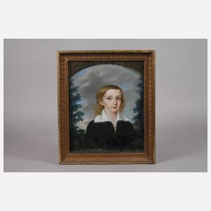 Biedermeierliches Knabenportrait