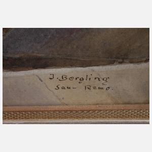 J. Bergling, Blumenmarkt in San Remo