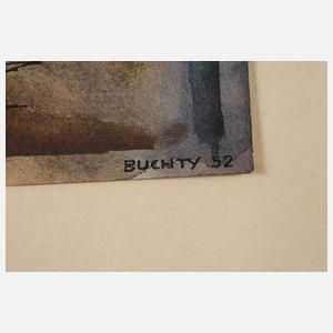 Buchty, Fische im Aquarium