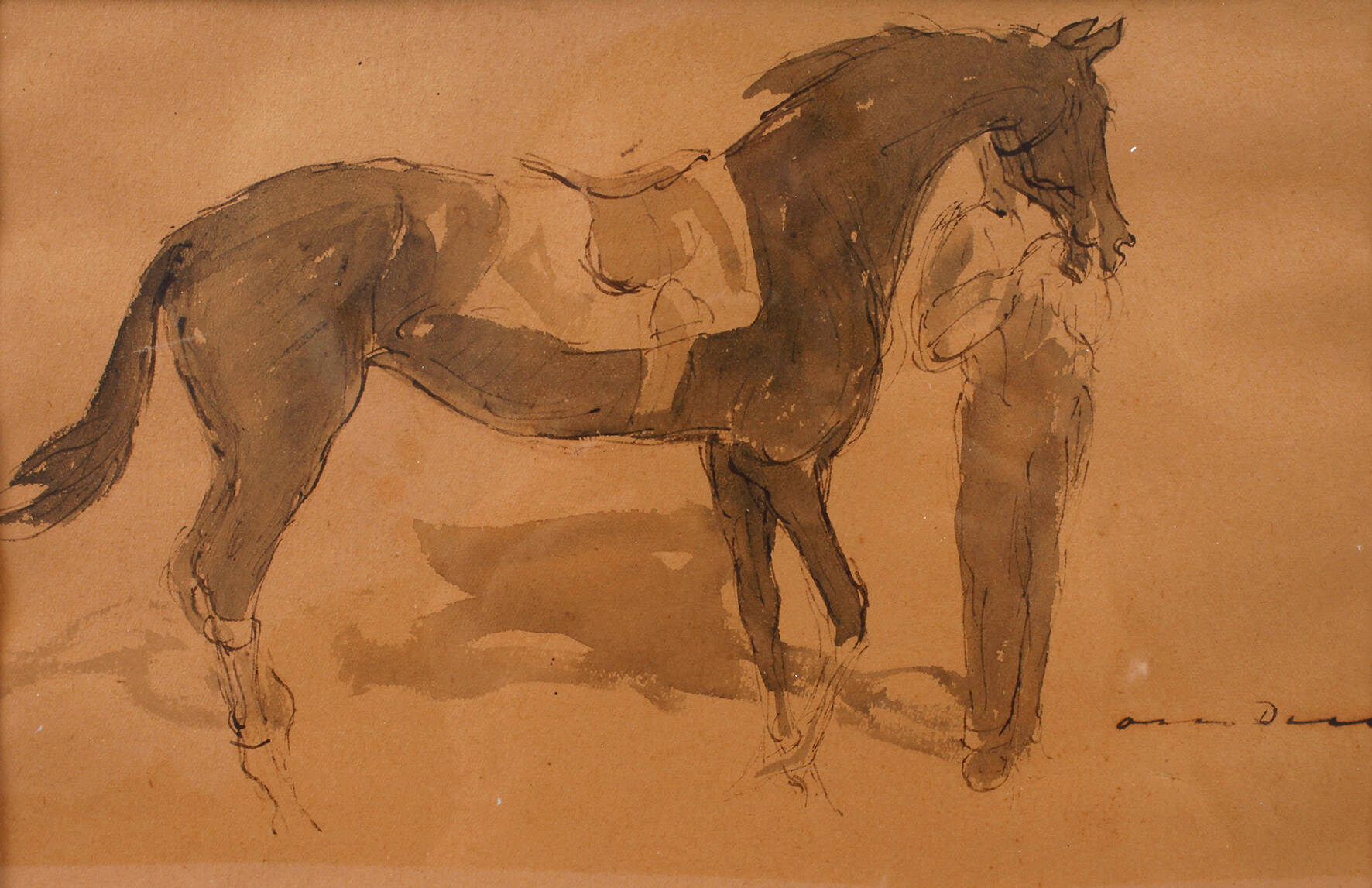 Prof. Otto Dill, Tierstudie