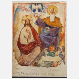 Anton Faistauer, attr., Heilige Dreifaltigkeit