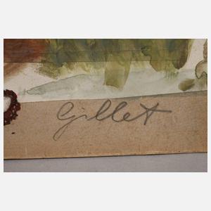 Edward Frank Gillet, Beim Reitsport