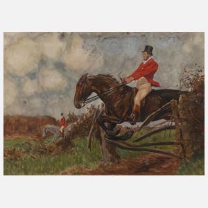 Edward Frank Gillet, Beim Reitsport