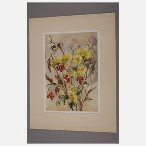 Margot Güntzel, Blumenstillleben