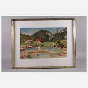 Erich Hartmann, Sommer in den Bergen