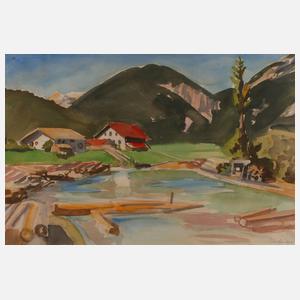 Erich Hartmann, Sommer in den Bergen