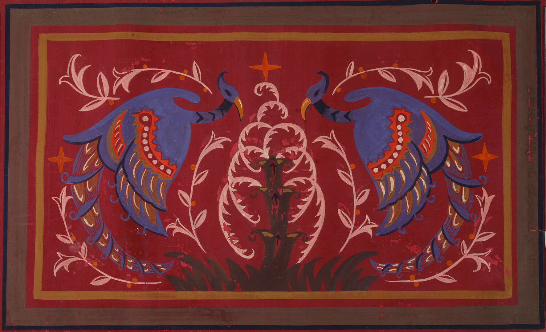 Ernst Holzhäuser attr., Art decó-Entwurf