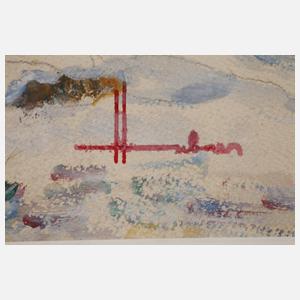 Hubert Hubner, Konvolut Aquarelle