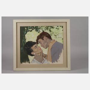 E. Köhler, Junges Liebespaar