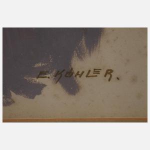 E. Köhler, Junges Liebespaar