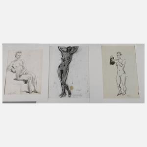 Friedrich Kunitzer, Konvolut Aktstudien