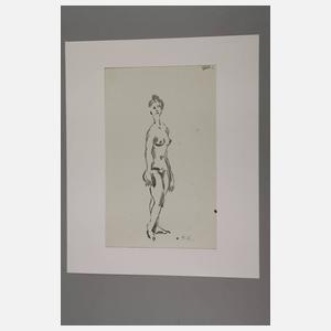 Friedrich Kunitzer, Konvolut Aktstudien